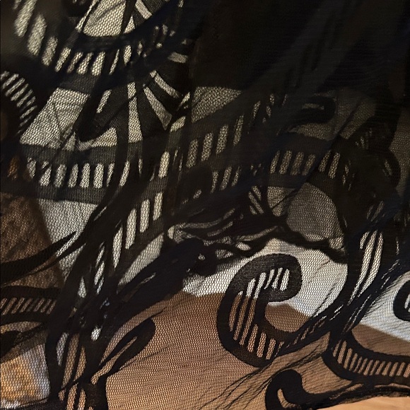 Auditions Black Lace Mini Dress - Picture 2 of 9